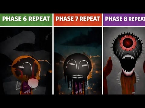Sprunki Phase 6 → Phase 8 REPEAT Evolution | Horror Transformation