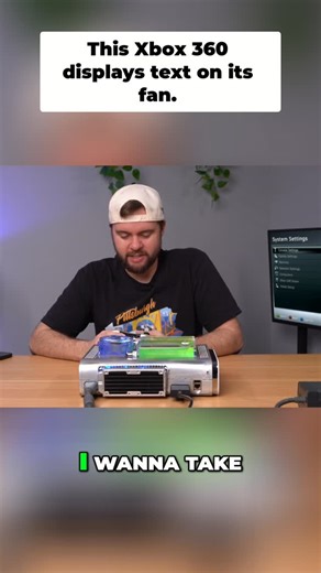 Jacob R | INSANE Xbox 360 Mod… LED fan text AND a water feature?? 😮 #Xbox360 #CustomXbox #GamingSetup #RGBLighting #WaterCooling #TechMods #GamerLife | Instagram