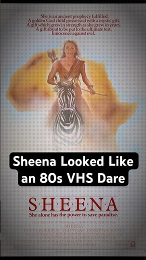Sheena Looked Like an 80s VHS Dare