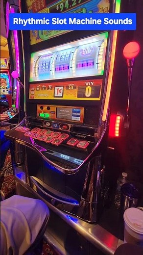 Late Night Casino Ambience | Rhythmic Slot Machine Sounds 🎰