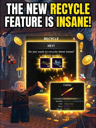 Discover the New Recycle System in The Forge