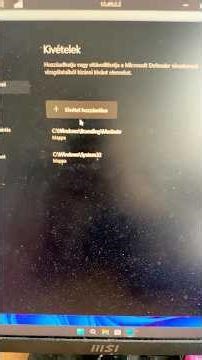 Újabb HAZUGSÁG-on kaptuk a 2hb-t! FONTOS rendszer könyvtár Windows Defender KIVÉTELEK közé rakva!