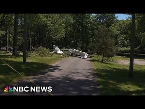 Witness describes hearing plane crash in Connecticut campground
