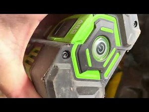 How to Replace EGO Weed Wacker Battery