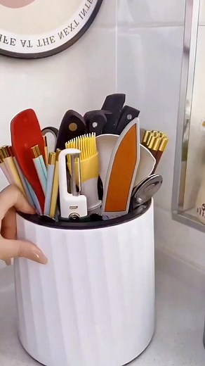 Multi force rotating tool holder#kitchensupplies #kitchennessentials #homegadget #fyp #tiktok #goodthingtoshare