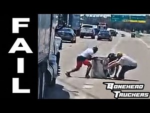Watch These Truck Drivers Embarrass Themselves | Bonehead Truckers of the Week
