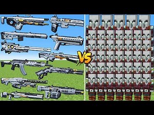 What TaCZ Perseus Gun can Defeat the Most All Pillager Mobs in a Row?