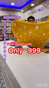 13K views · 172 reactions | Pure cotton collection book fast | Thathroo Fabrics | Facebook
