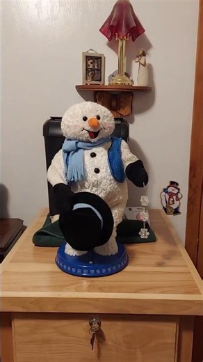 my original 2002 Legged Spinning snowflake snowman
