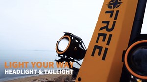 Tomofree 11'' Off-Road Yellow Electric Scooter, 1500W Motor, 31MPH & 48V 20Ah Battery, Dual Disc Brakes, Foldable Design with Removable Seat,Free Bag & Phone Holder, Adult Escooter (BEE)