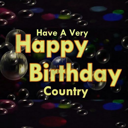 Happy Birthday Country Western Vocal Happy Birthday To You #happybirthday