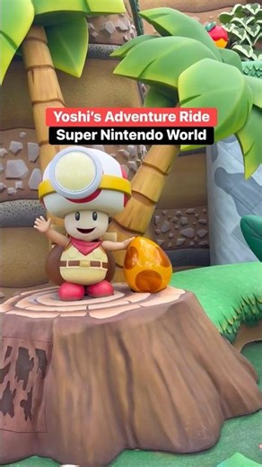 Yoshi’s Adventure Ride - Super Nintendo World 🎮
