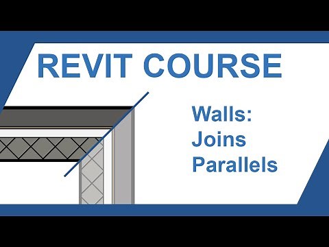 Revit 2020 06 – EVERYTHING about wall joins: intersecting and parallels