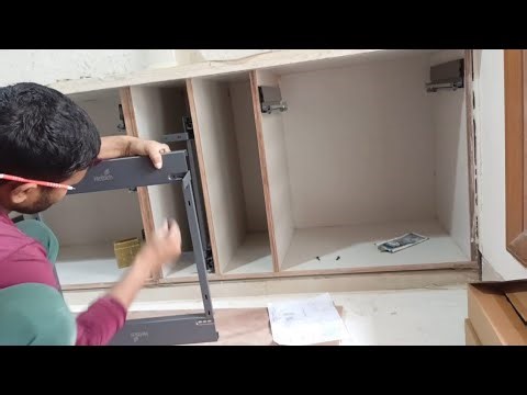 Hettich bottle pull out kaise lagaen | how to install pull out bottle basket |