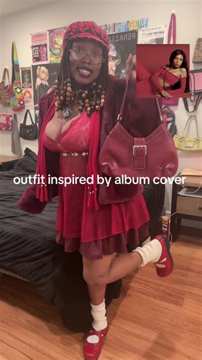 #fashion #albumcover #ravynlenae #midsizefashion #earthyblackgirl