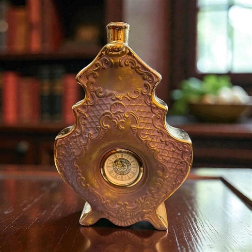 1969 Barsottini Italienische Wein Dekanter Uhr - Cerreto Italy - Davoli New York - Mechanische Uhr - Mid Century Barware Dekor - Etsy.de