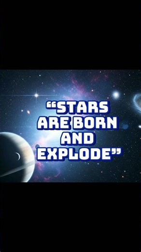 Amazing Star Facts In Space #spacefacts #cosmicbytes #shorts