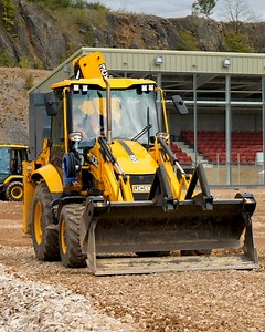 201K views · 10K reactions | Tried and tested. Operators Patrick Donnelly-Quinn, Lana Edwards and Dom Murphy challenge their expectations of the #JCB backhoe loader at the JCB Quarry. Discover more: bit.ly/3EECSSG. | JCB | Facebook