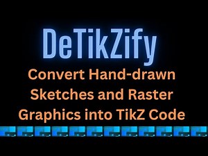 DeTikZify Model - Convert Sketch and Image to TikZ Program