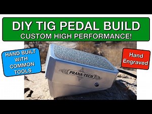 THE WORLD’S FINEST TIG PEDAL BUILD! - DIY BETTER THAN NOVA OR SSC !