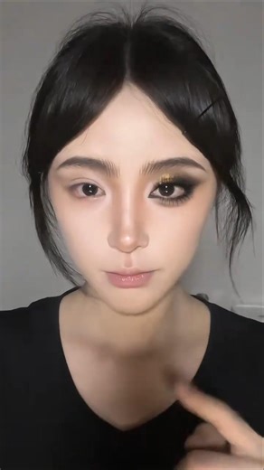 Thai-style black gold #Makeup Tutorial #Thai-style makeup #smoky makeup