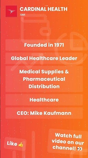 Cardinal Health: Innovating Healthcare Distribution