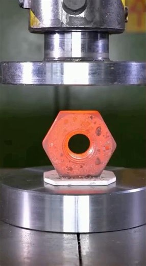 Hydraulic Press vs. Nut: The Final Showdown