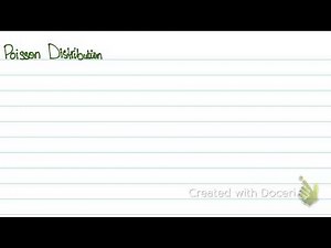 A2 Level Math: Poisson Distribution - Part I