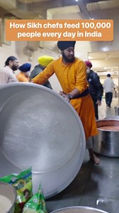 2.3M views · 10K reactions | This is how Sikh chefs feed 100,000 people every day in India. #India #InsiderFood #BigBatches | Insider Food | Facebook