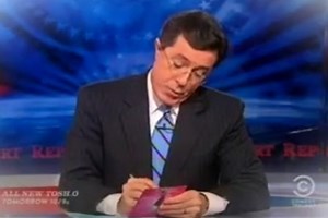 Stephen Colbert Writes Jimmy Fallon A Valentine, Hoping To End Ice Cream-Fueled Feud