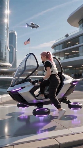 What if your motorcycle could become a flying hover pod