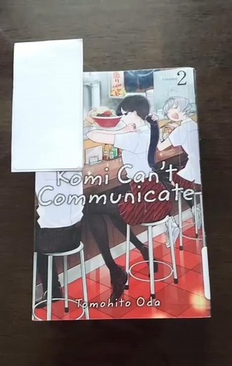 Tomohita Oda's Komi Can't Communicate! #manga #mangalover #japanesemanga #mangarecommendations