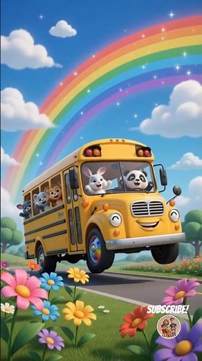 Learn Colors with the Magic School Bus! 🌈 Fun Educational Video for Kids | Nursery School