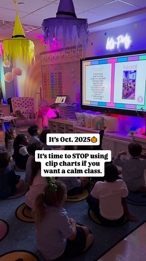 🚨 It’s 2025 — and clip charts are officially OUT. 🚫 Here’s why ⤵️ Clip charts, color systems, and “move your stick” charts don’t teach emotional regulation. They shame, label, and divide. 😔 They might change behavior for a moment… but they don’t give students the tools to manage what caused the behavior in the first place. And let’s be real — this new generation of kids needs different strategies. They need connection over correction and tools over punishment. So here’s what I do instead 👇🏼