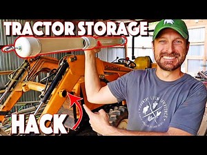 Tractor Loader Storage Hack For Tools! Easy DIY Project