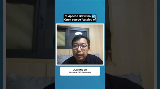 Datastrato and Apache Gravitino | #AgenticAI #Metadata #DataEngineering #AI #OpenSource #Shorts | Junping Du