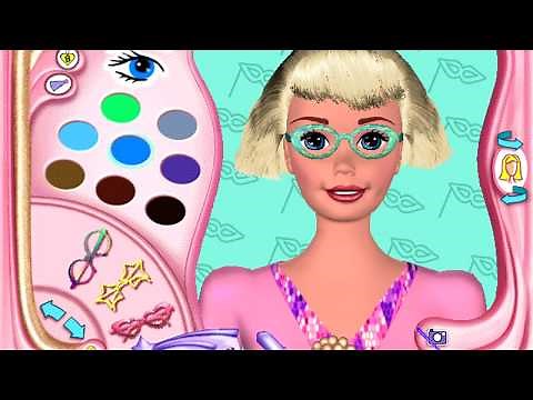 Barbie: Magic Hair Styler - (1997, PC)