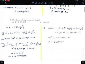 Exercise 3.4 + 3.5 - Real Analysis 1