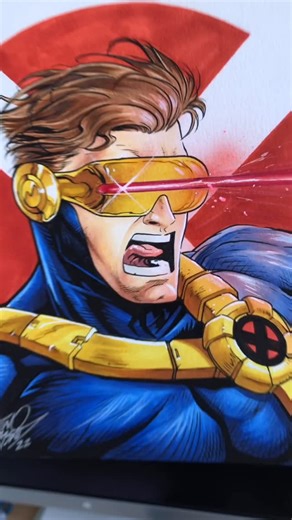 Reno Msad | Sick in bed, but the leaked Avengers: Doomsday teaser made my day—Cyclops is finally getting his shine! Throwback to this 2022 commission.... | Instagram