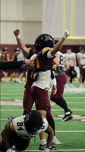 Playmaker | Naiim Parrish at Gopher Football Spring Practce