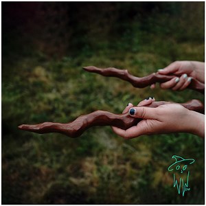 Crooked Wizard Wand | Hand Carved | Salvaged Black Walnut - Etsy UK