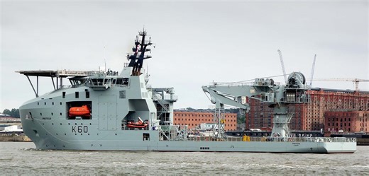 Photo essay: RFA Proteus puts to sea for the first time since conversion - Navy Lookout