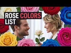 Rose Colors List 🌹 | Visual Guide to Rose Meanings & Varieties