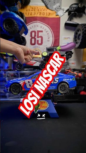 🏁 Losi NASCAR Mini RC — Tiny Size, BIG Speed! #rccar