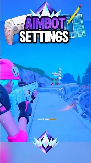 Best *AIMBOT* Controller SETTINGS 😳(XBOX,PC,PS,Nintendo) #fortnite #shortsvideos