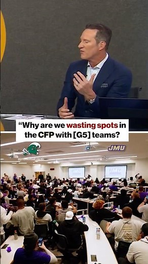 Danny Kanell says he feels bad for Vanderbilt, Texas and Notre Dame for being left out of the #cfp