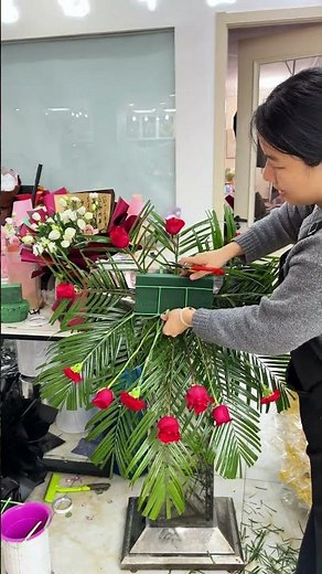 Podium Flower Arrangement Tutorial #Floral Design Training