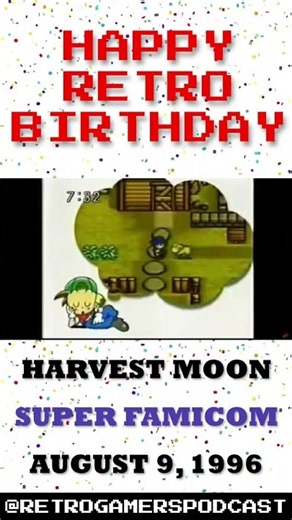 Happy Birthday to Harvest Moon on the Super Famicom!