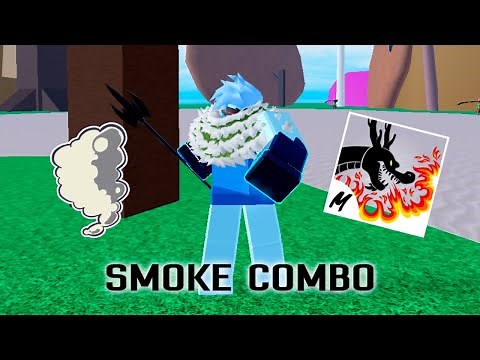 Best Smoke Combo? (One shot combo😳) | Blox fruits