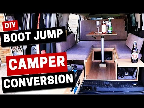 Self Build Micro Camper | Micro Camper Build UK | Boot Jump Plans | Boot Jump Camper Conversion